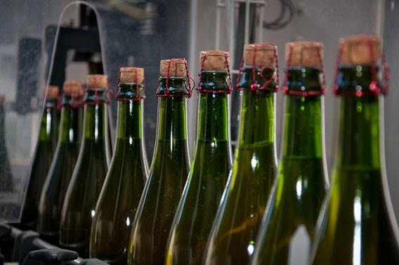 bouteilles cidre les bruyères carré moyaux calvados normandie
